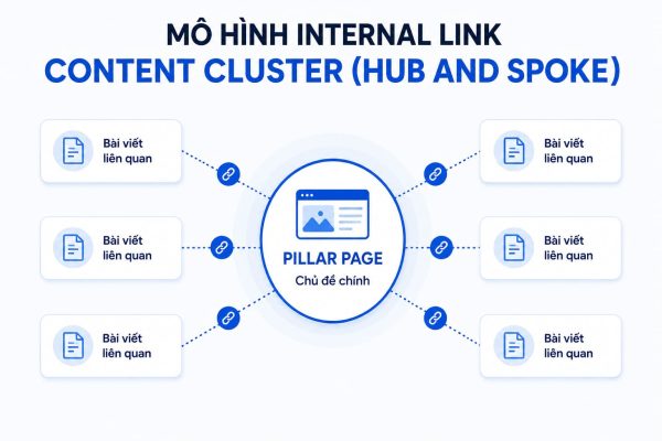 Mô hình Content Cluster (Hub and Spoke)
