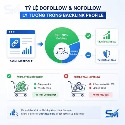 Tỷ Lệ Dofollow và Nofollow Lý Tưởng Trong Backlink Profile