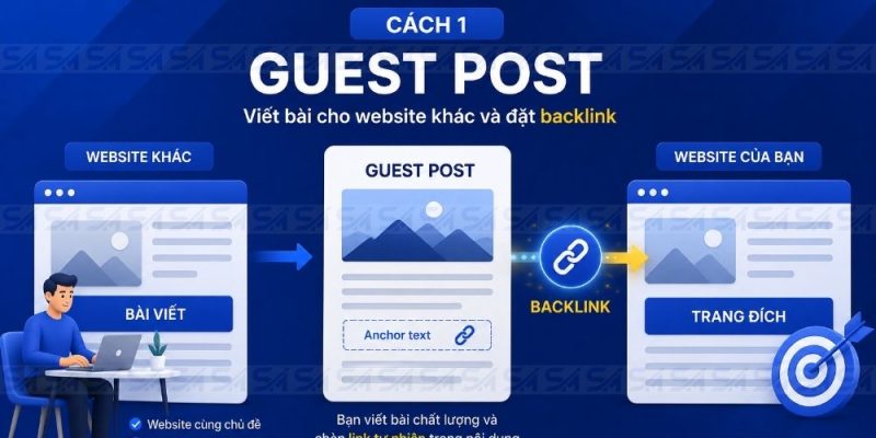 cách 1 triển khai guest post